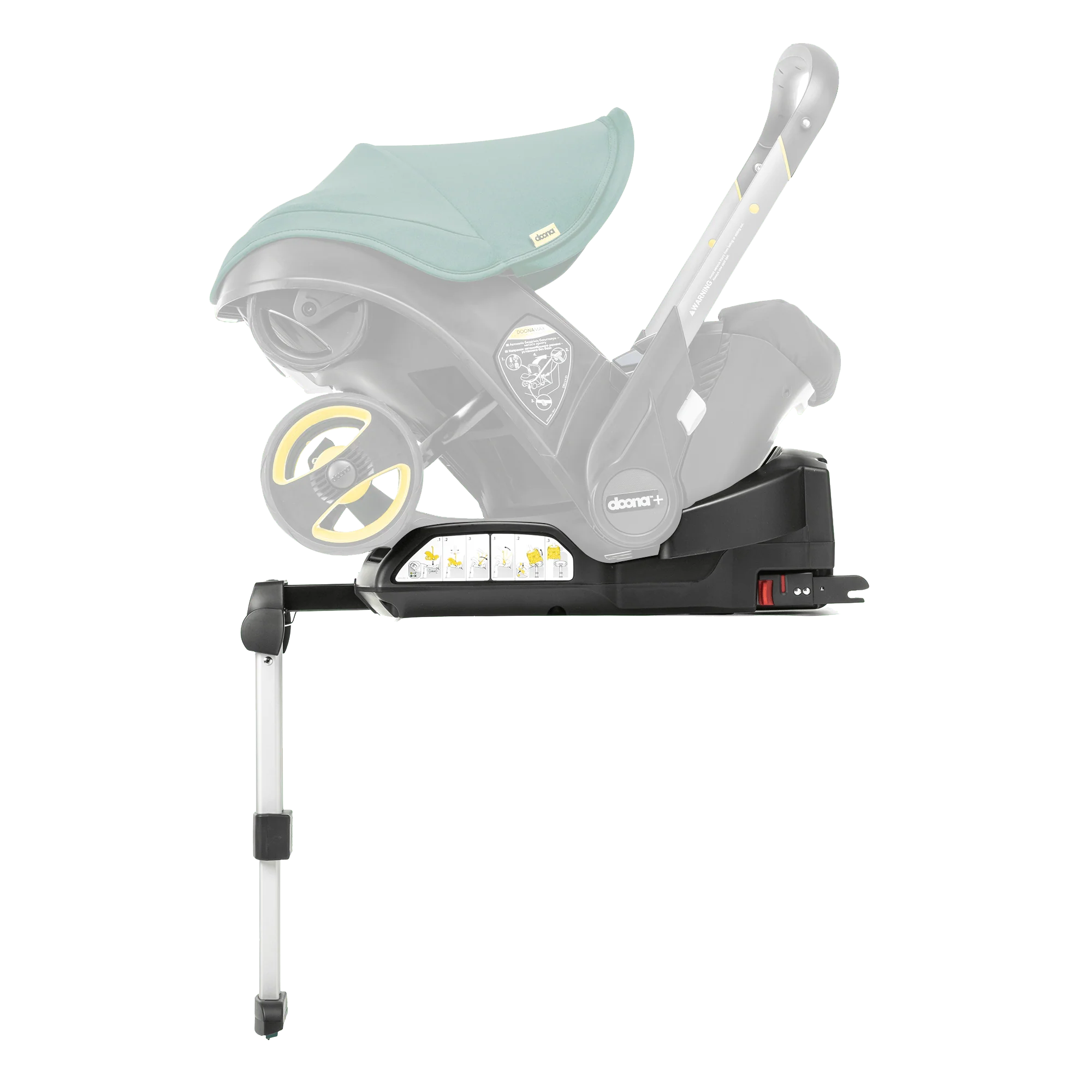 Doona+ Car Seat & ISOFIX Desert Green - Image 8