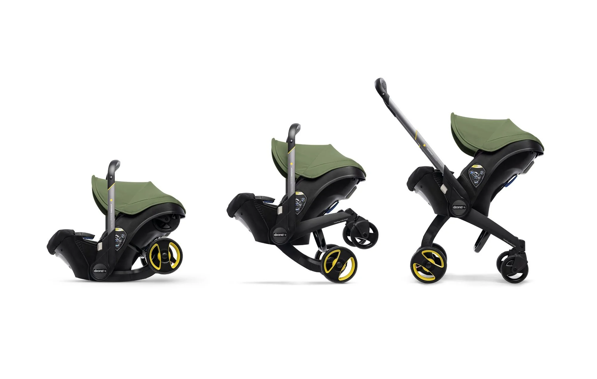 Doona+ Car Seat & Stroller Desert Green - Image 4
