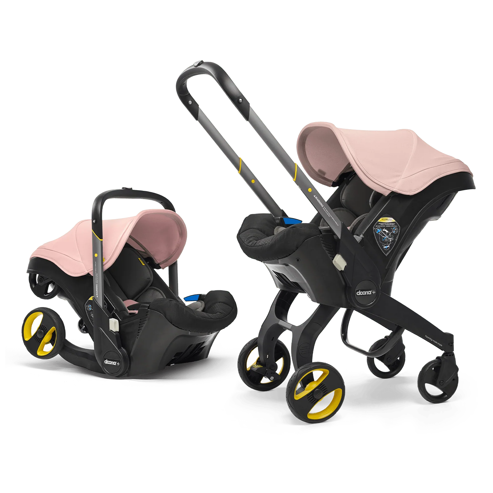 Doona+ Car Seat & Stroller Blush Pink - Image 5