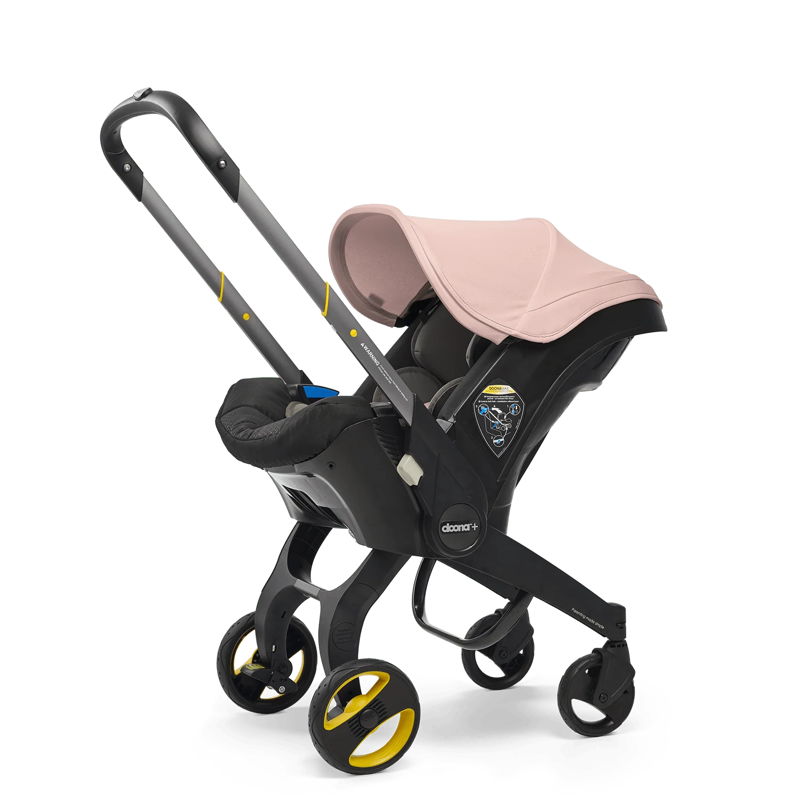 Doona+ Car Seat & Stroller Blush Pink - Image 6