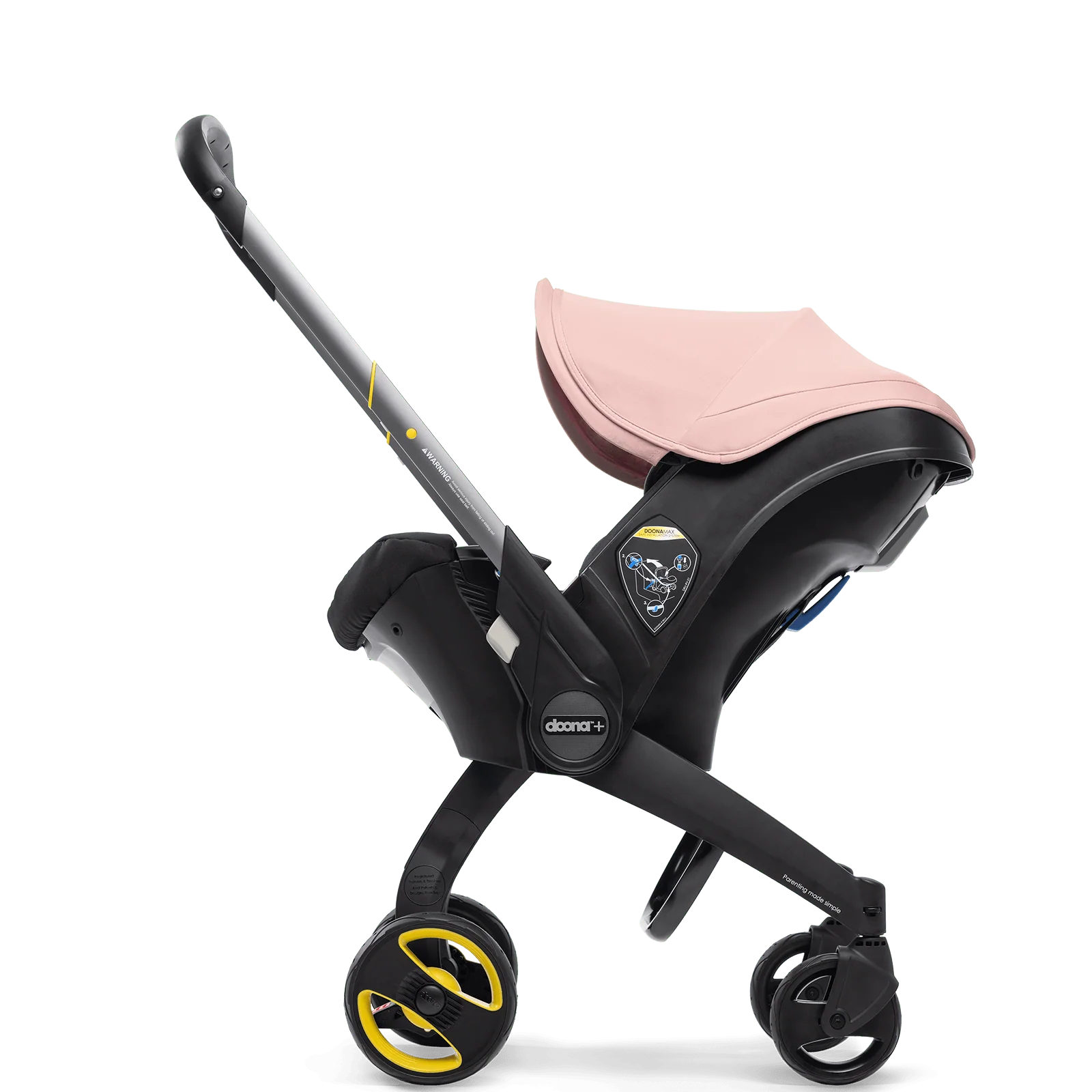Doona+ Car Seat & Stroller Blush Pink - Image 8
