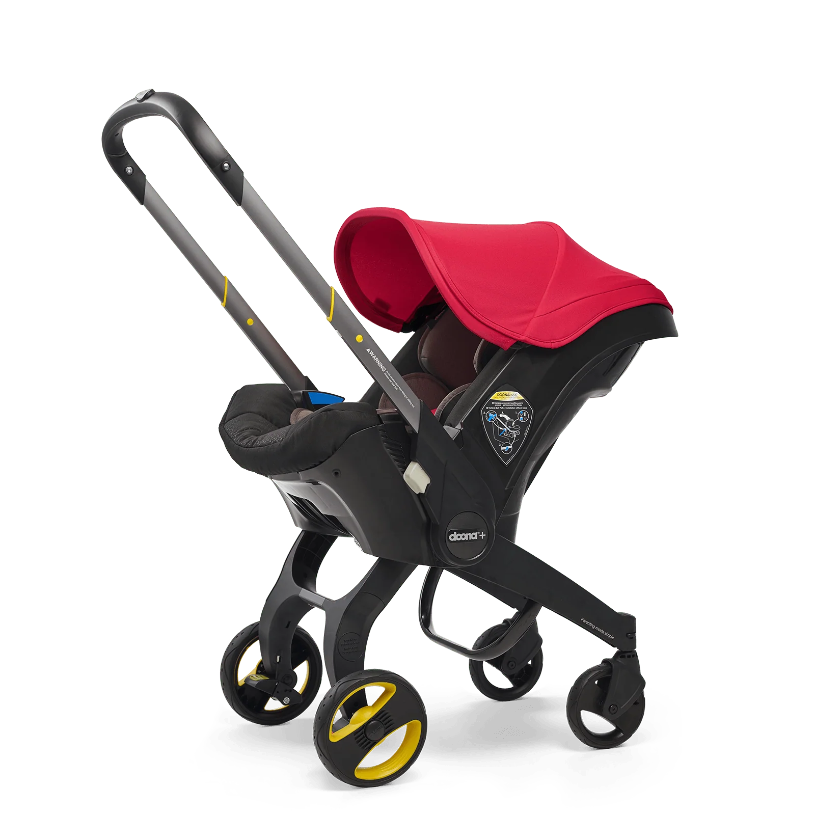 Doona+ Car Seat & Stroller Flame Red - Image 6