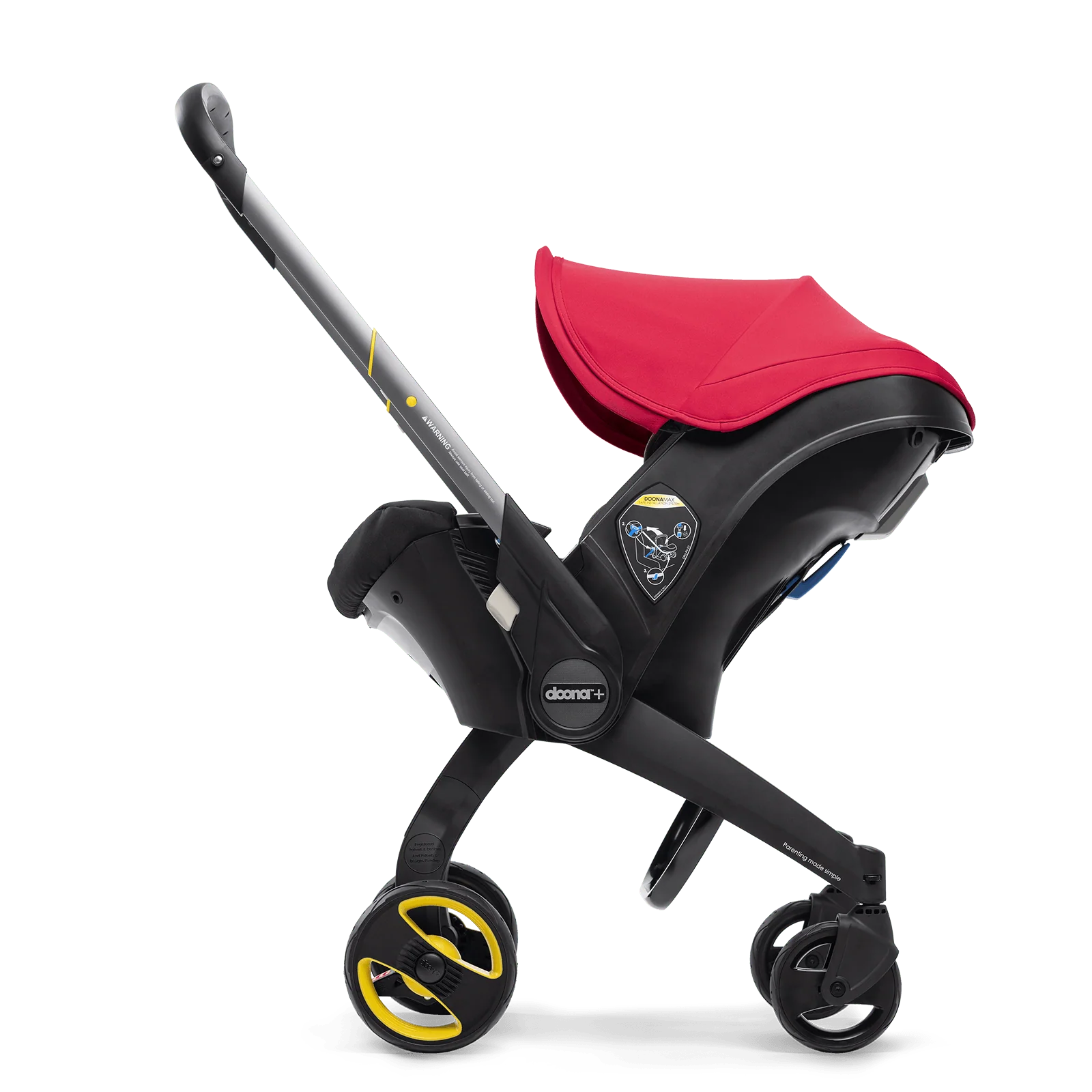 Doona+ Car Seat & Stroller Flame Red - Image 8