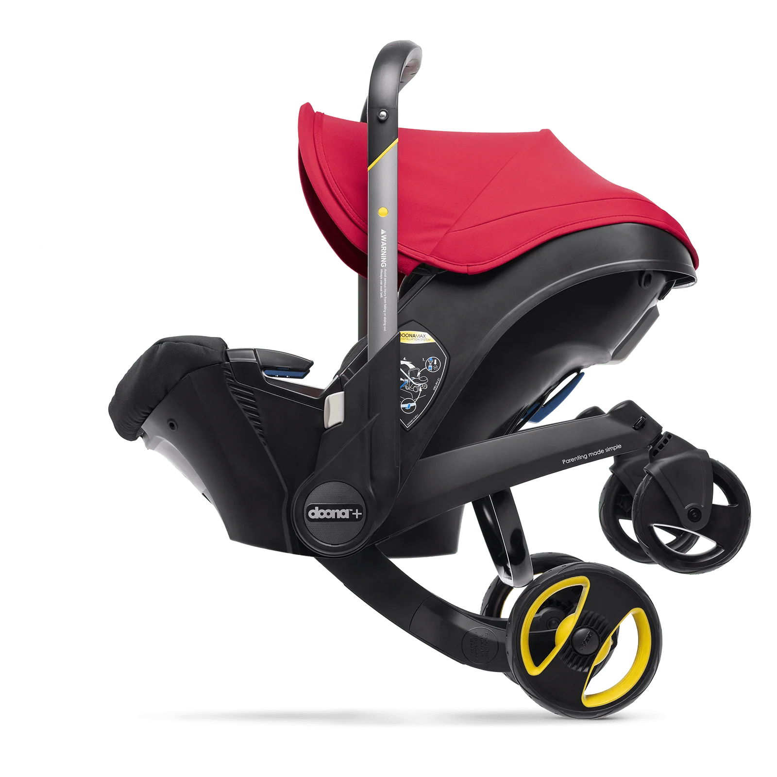 Doona+ Car Seat & Stroller Flame Red - Image 9