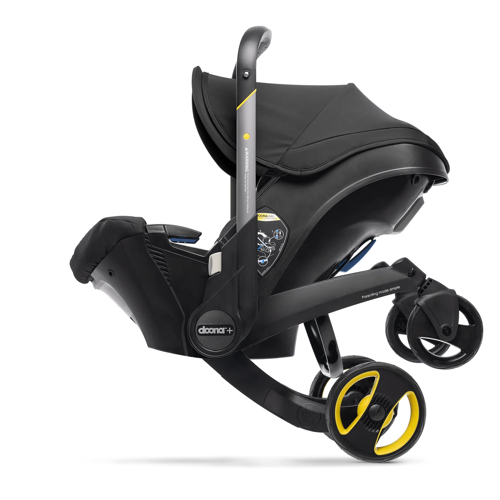 Doona+ Car Seat & Stroller Nitro Black - Image 7