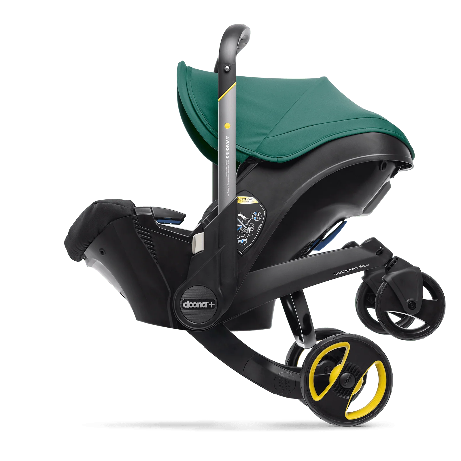 Doona+ Car Seat & Stroller Racing Green - Image 10