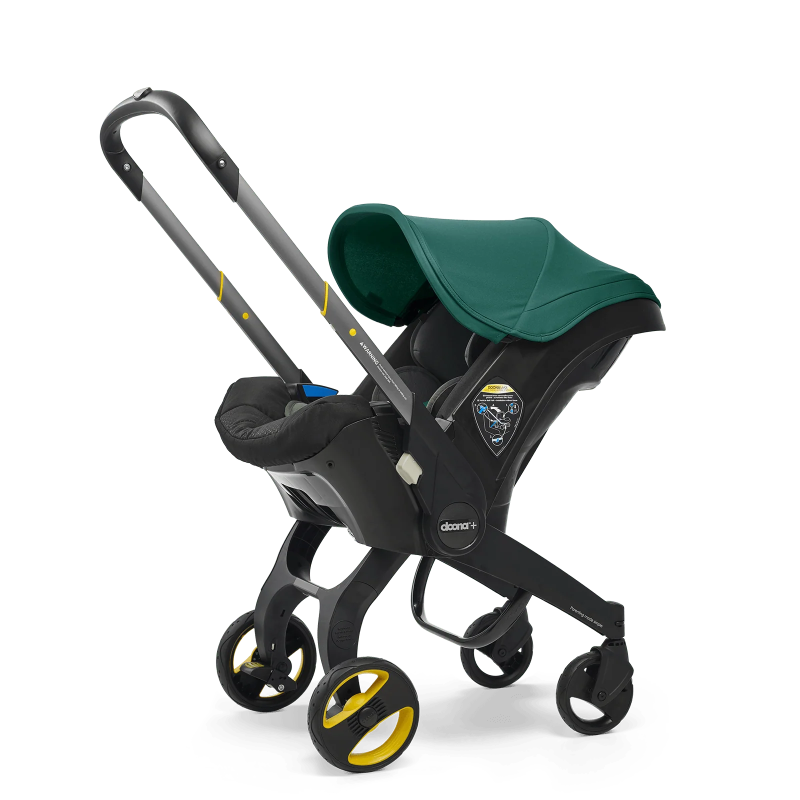 Doona+ Car Seat & Stroller Racing Green - Image 7