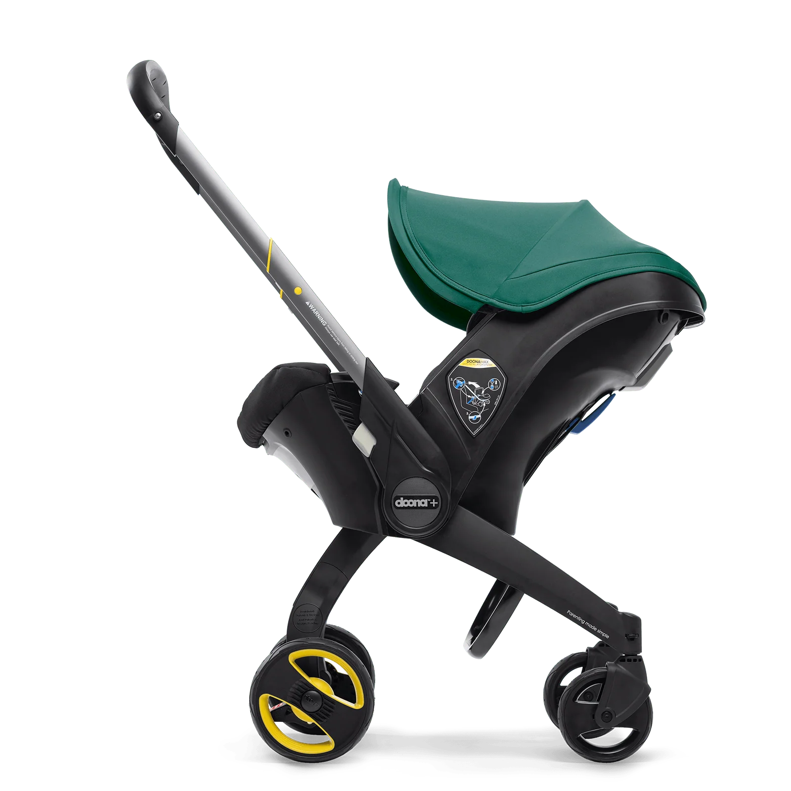 Doona+ Car Seat & Stroller Racing Green - Image 8