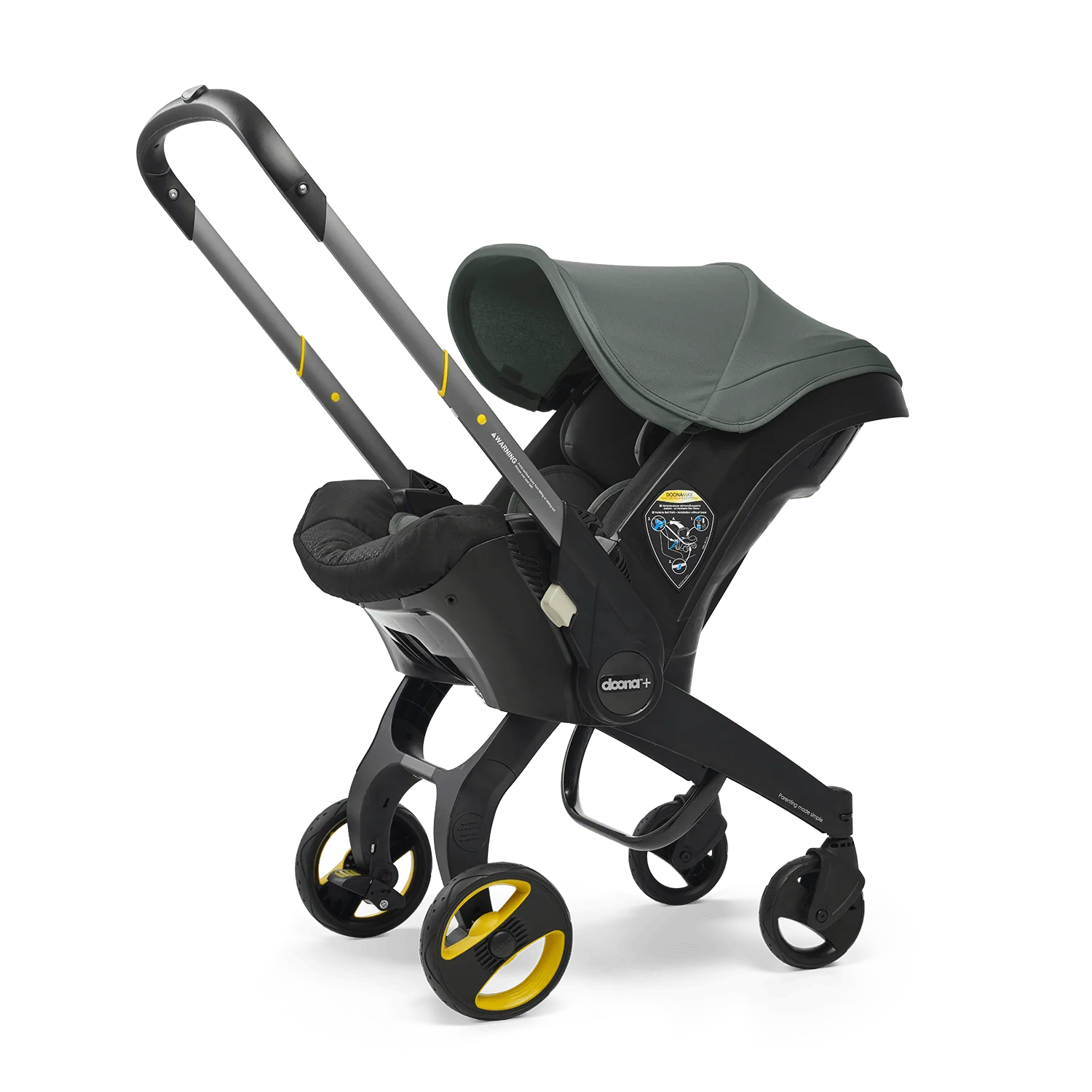 Doona+ Car Seat & Stroller Slate Green - Image 6