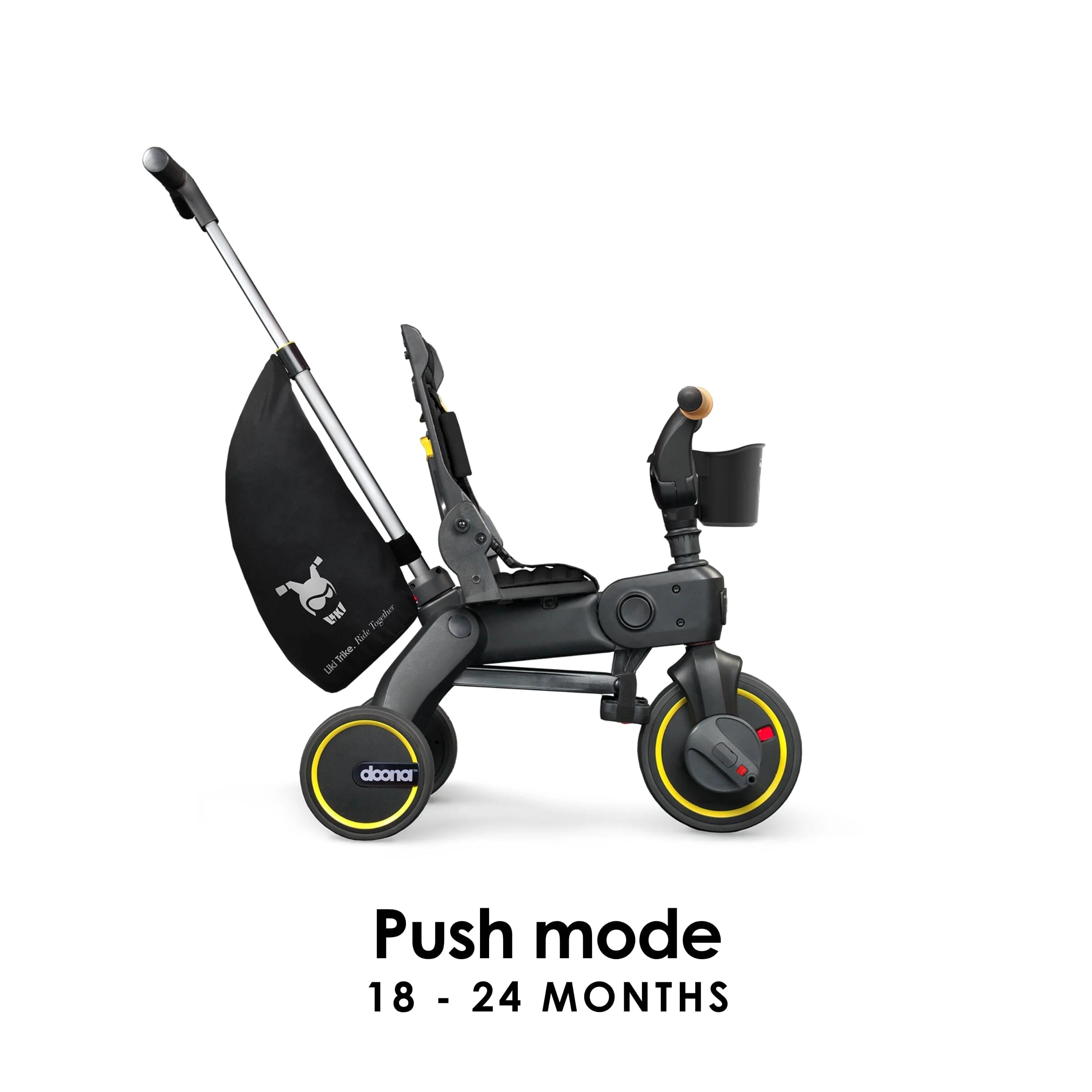Doona™ Liki Trike S5 - Nitro Black Deluxe - Image 3