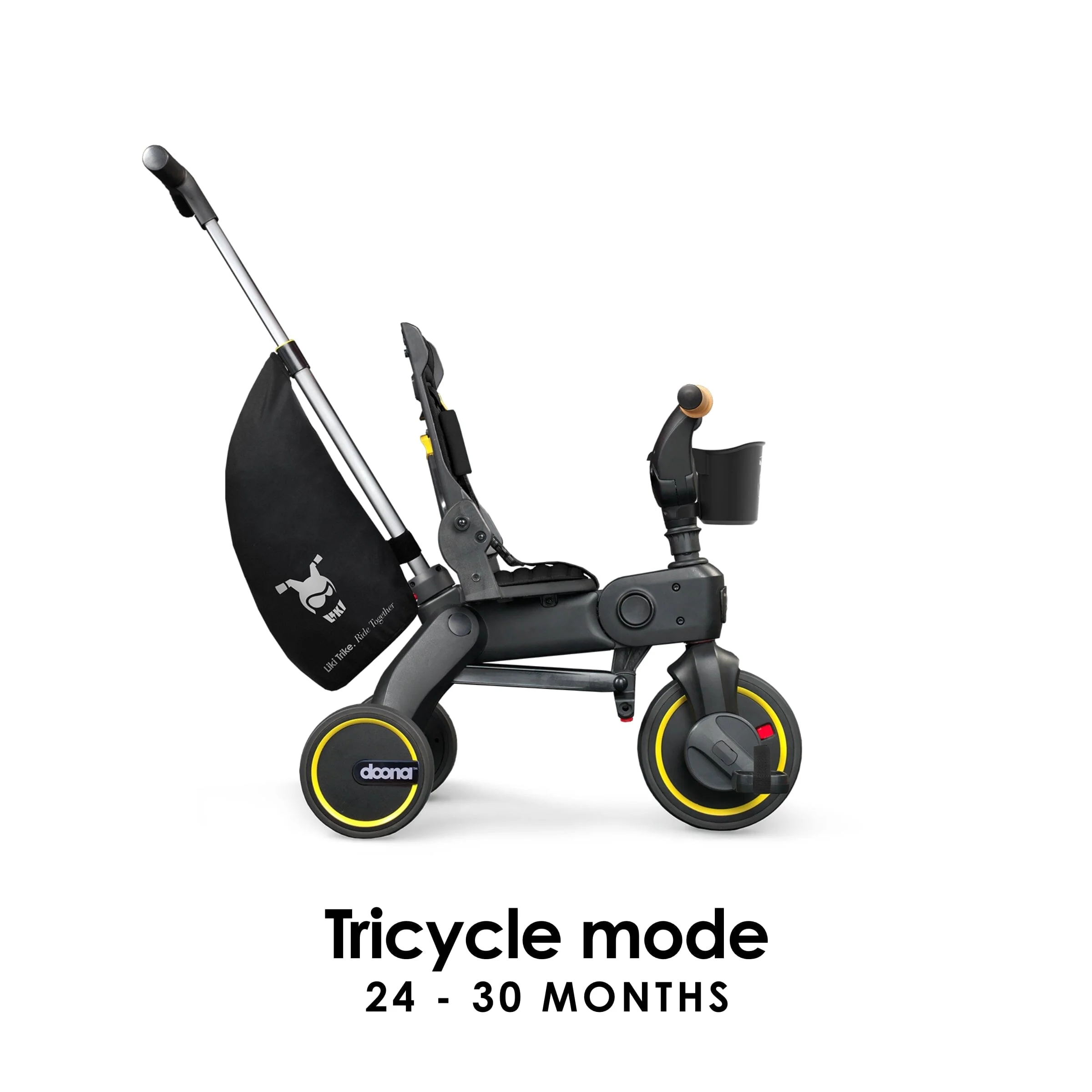 Doona™ Liki Trike S5 - Nitro Black Deluxe - Image 4