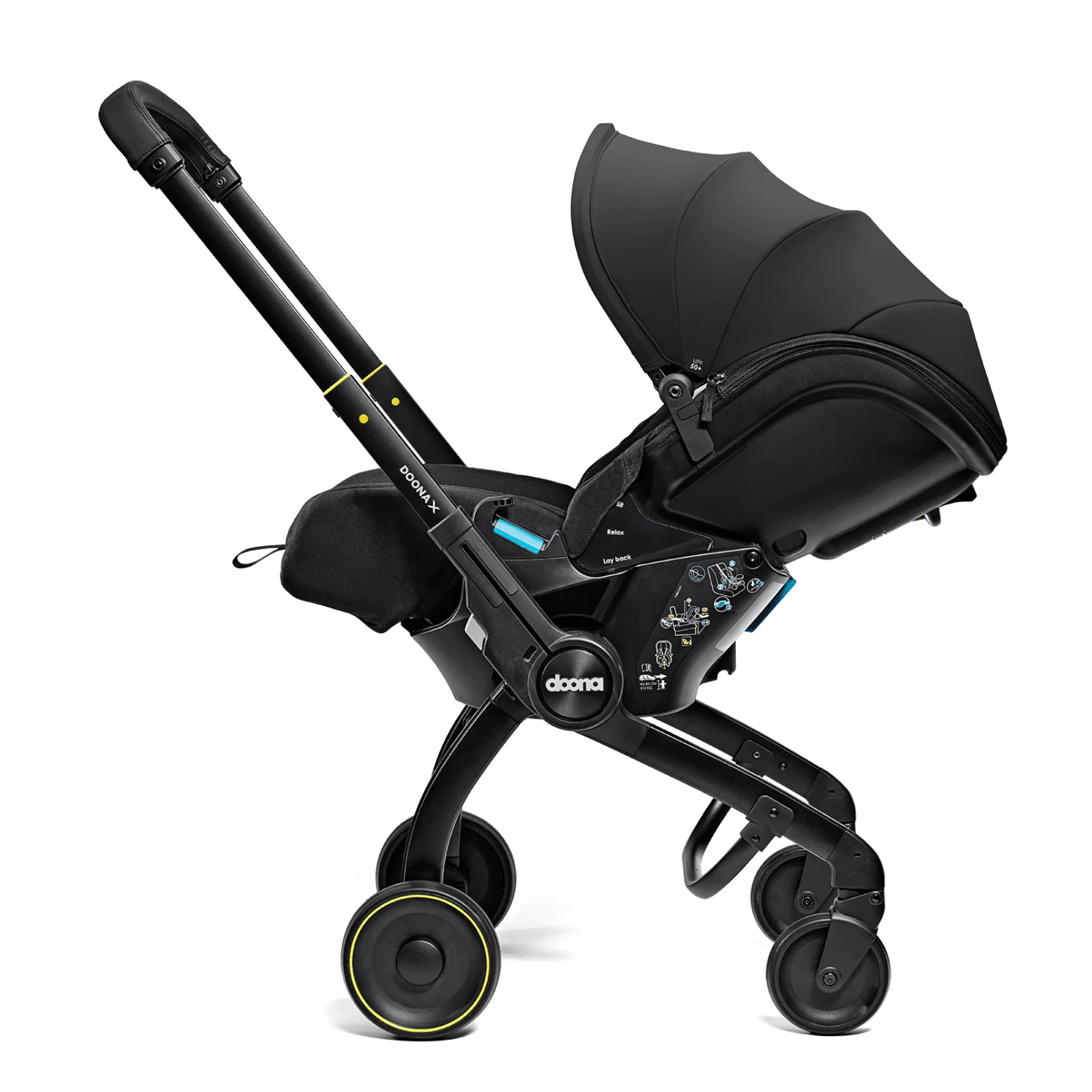 Doona X Car Seat & Stroller Nitro Black - Image 7