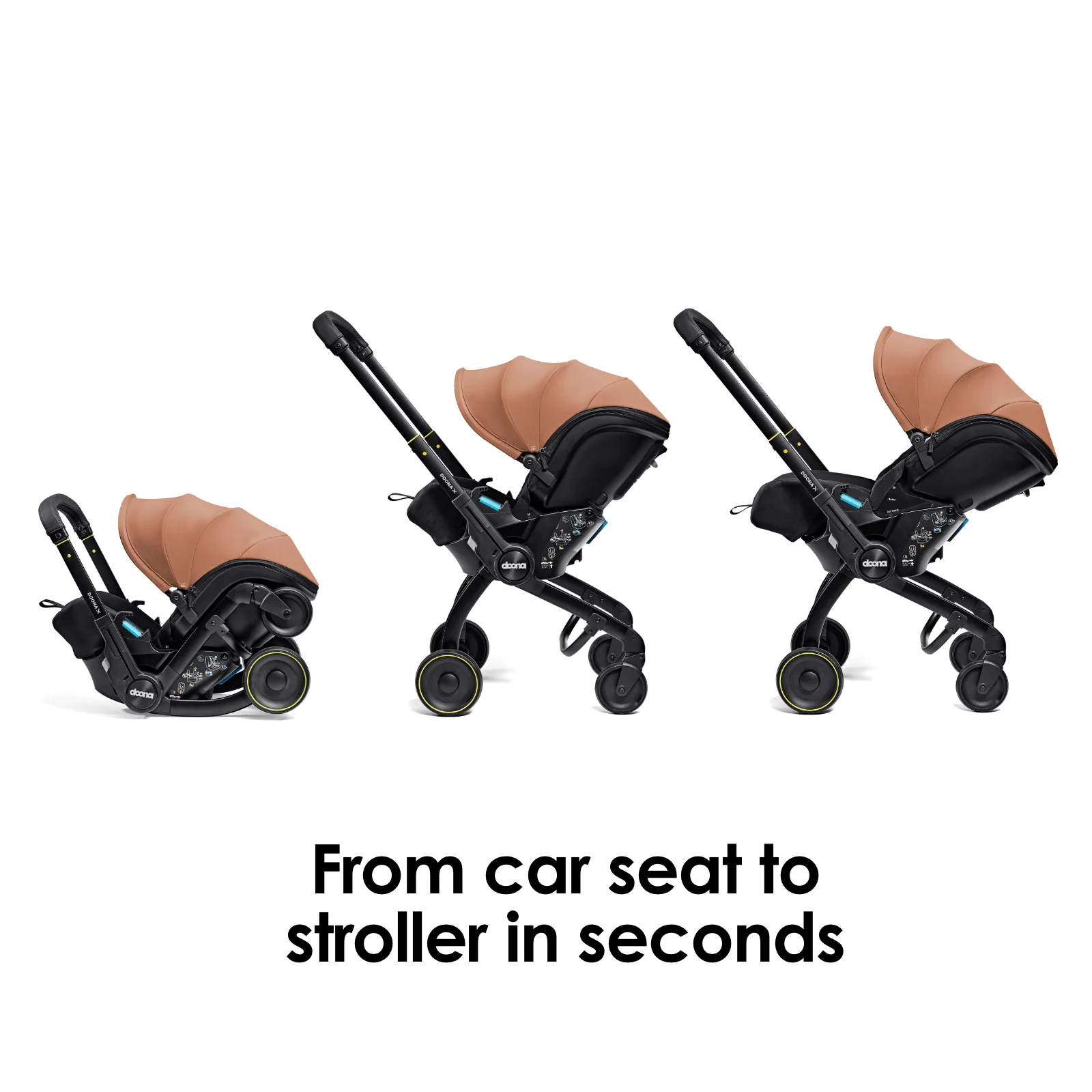 Doona X Car Seat & Stroller - Terracotta - Image 3