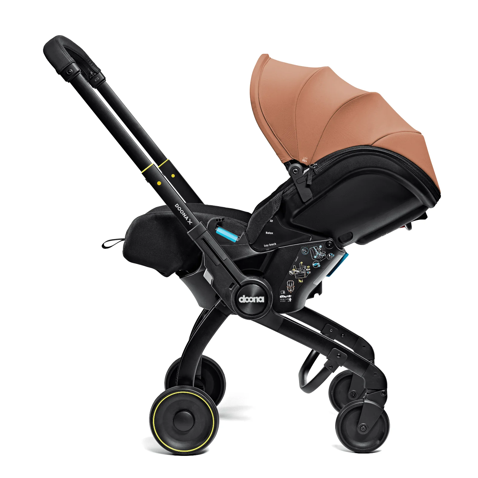 Doona X Car Seat & Stroller - Terracotta - Image 7