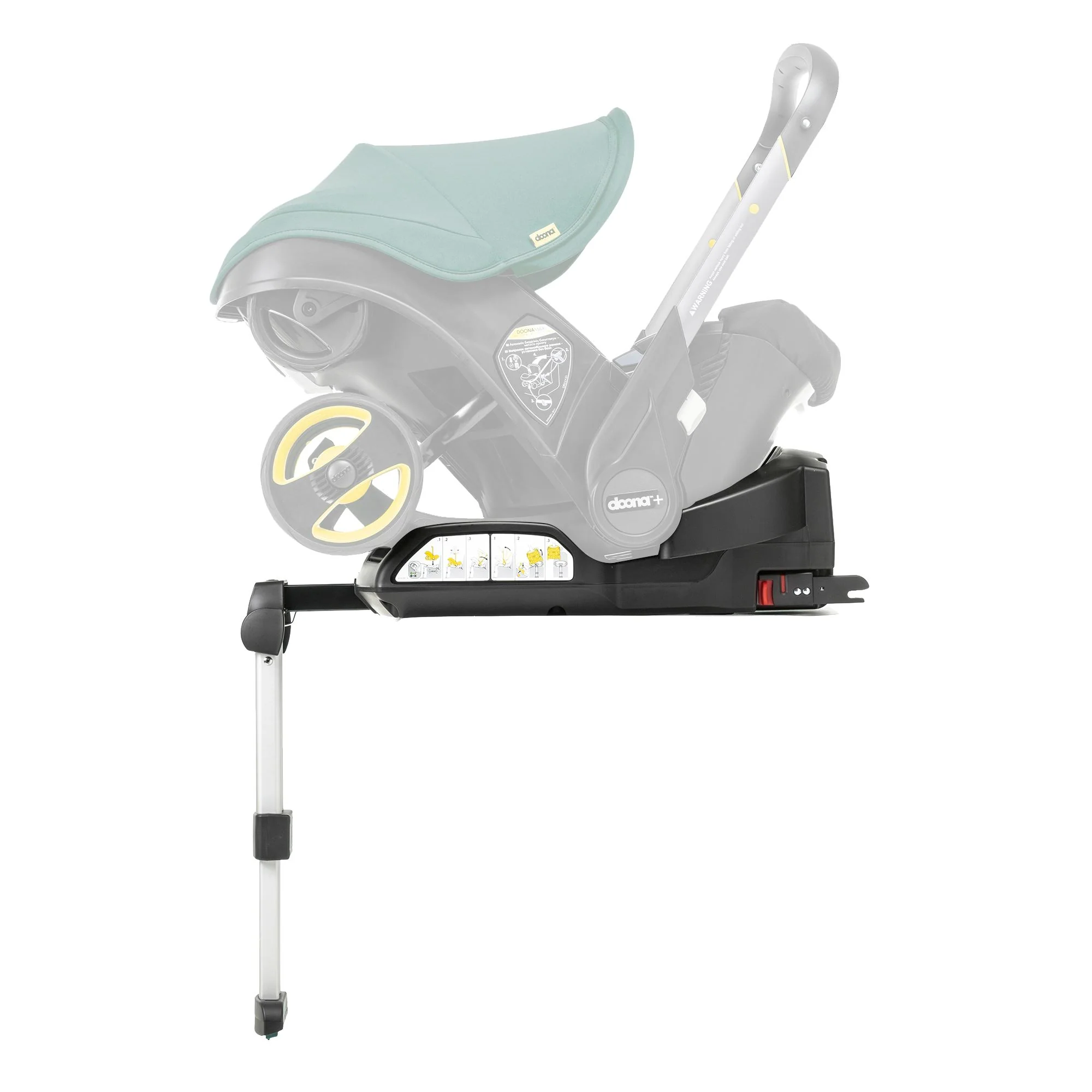 Doona+ Car Seat & ISOFIX Blush Pink - Image 11