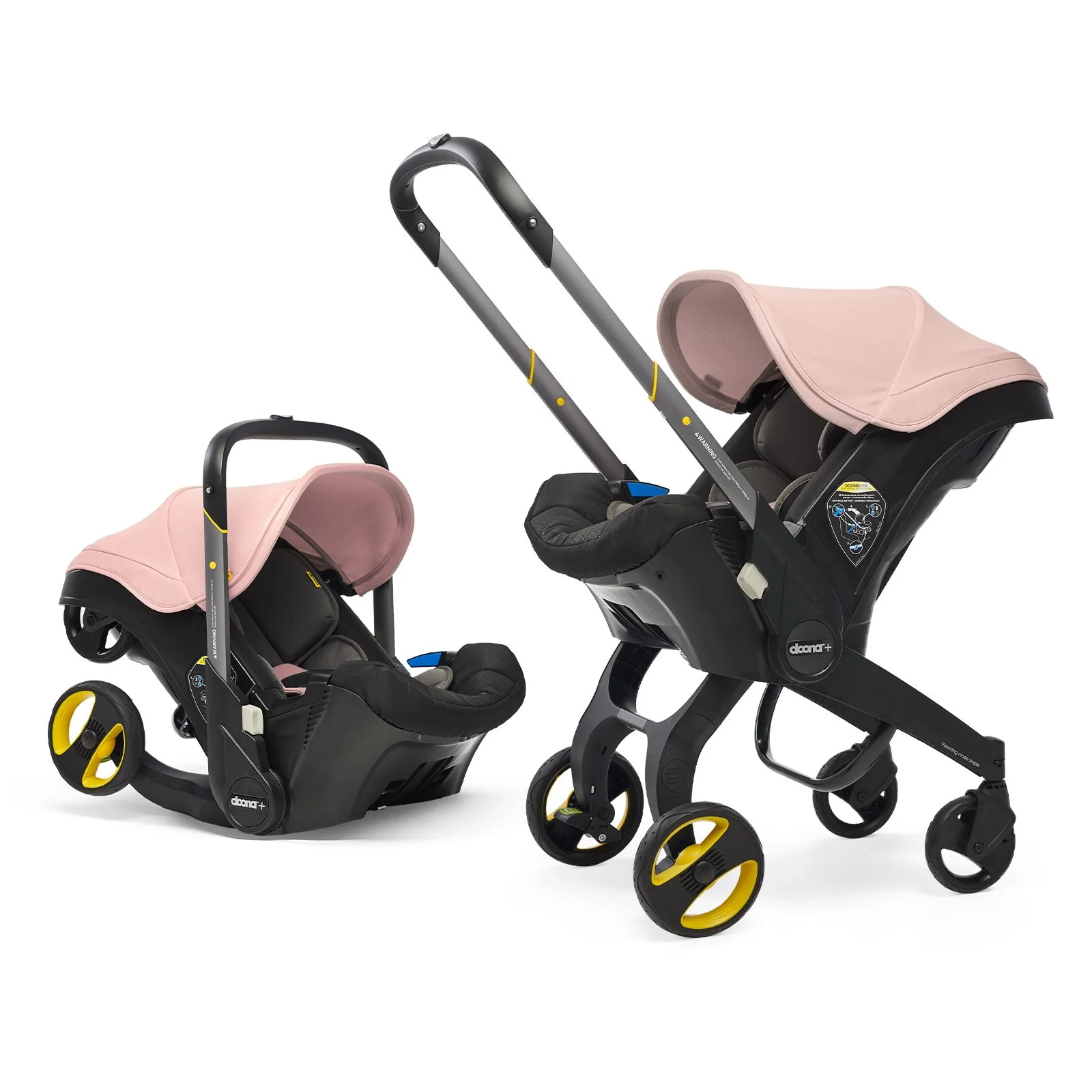Doona+ Car Seat & ISOFIX Blush Pink - Image 6