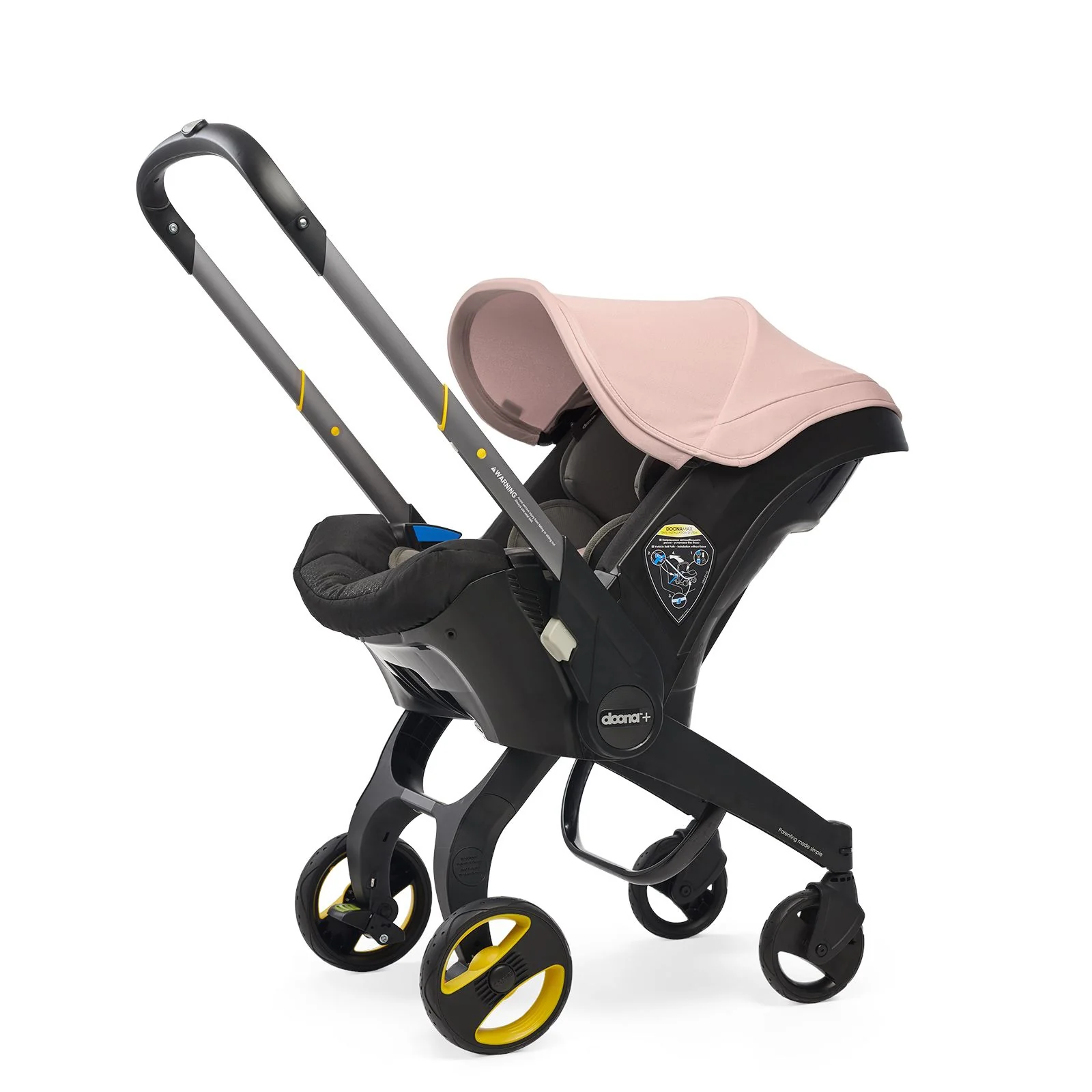 Doona+ Car Seat & ISOFIX Blush Pink - Image 7