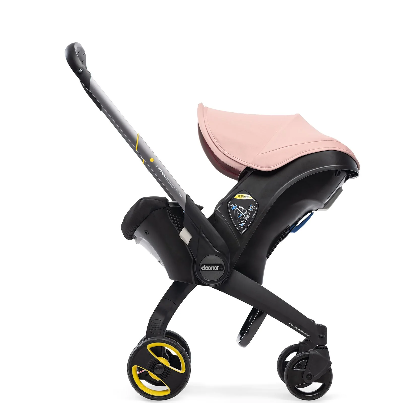 Doona+ Car Seat & ISOFIX Blush Pink - Image 9