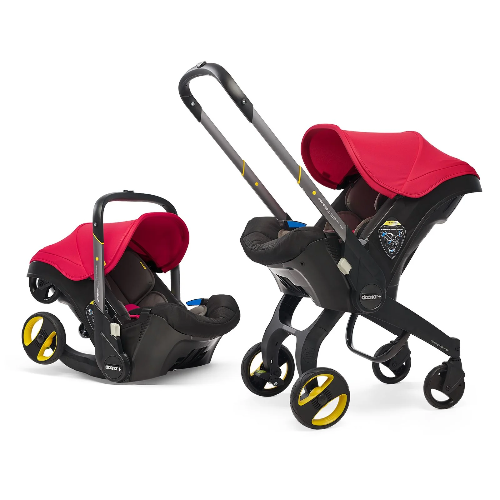 Doona+ Car Seat & ISOFIX Flame Red - Image 6