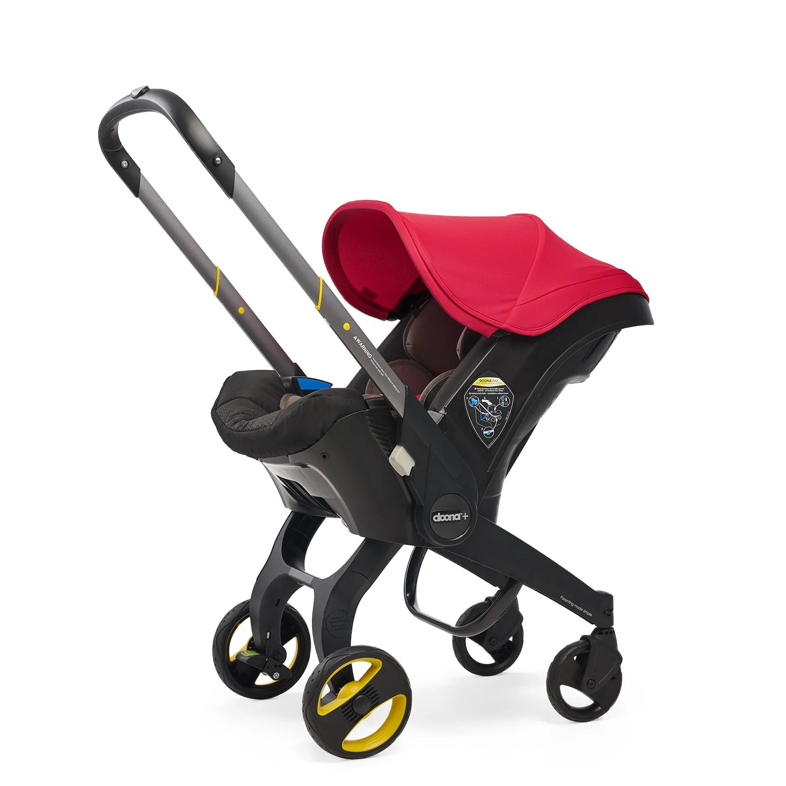 Doona+ Car Seat & ISOFIX Flame Red - Image 7