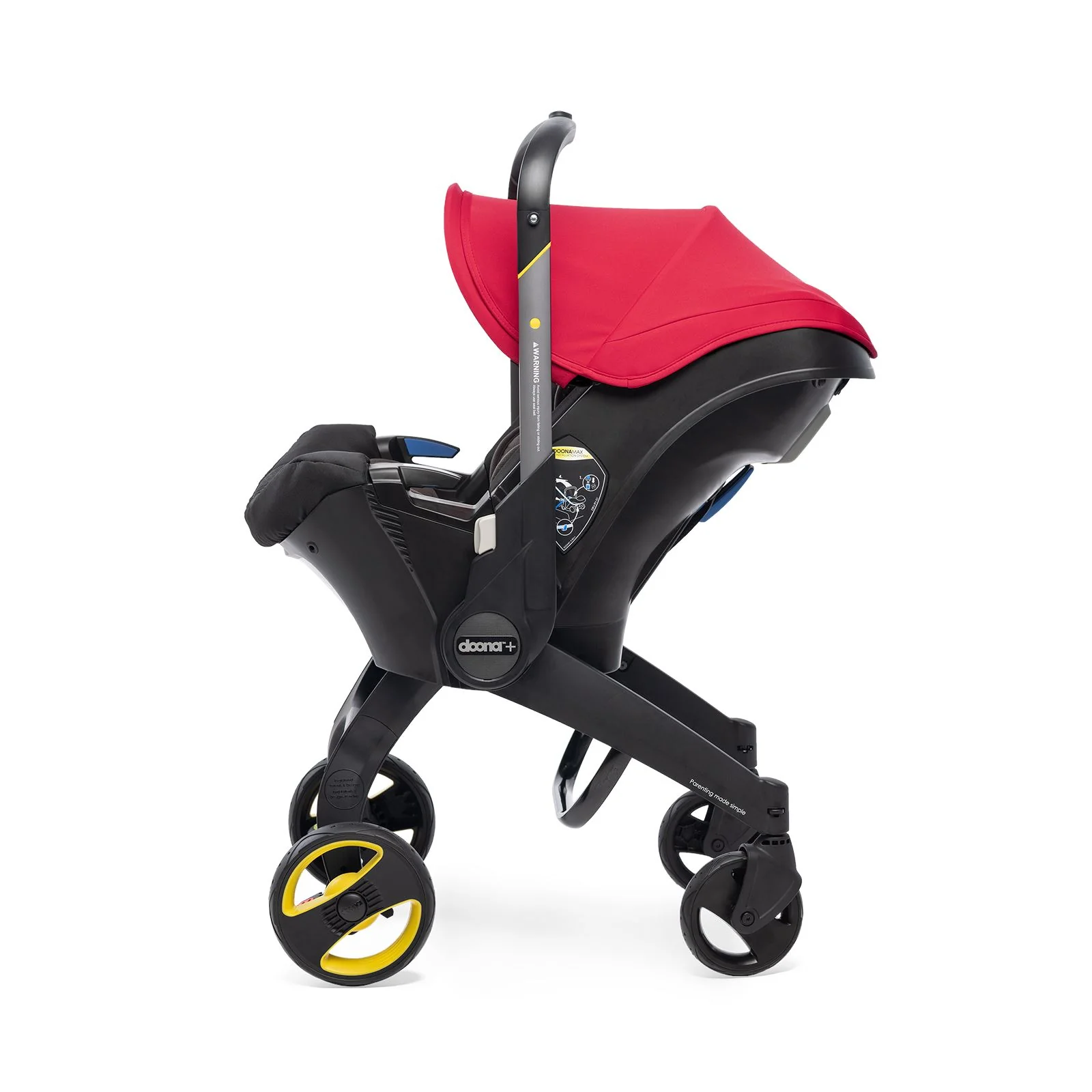 Doona+ Car Seat & ISOFIX Flame Red - Image 8