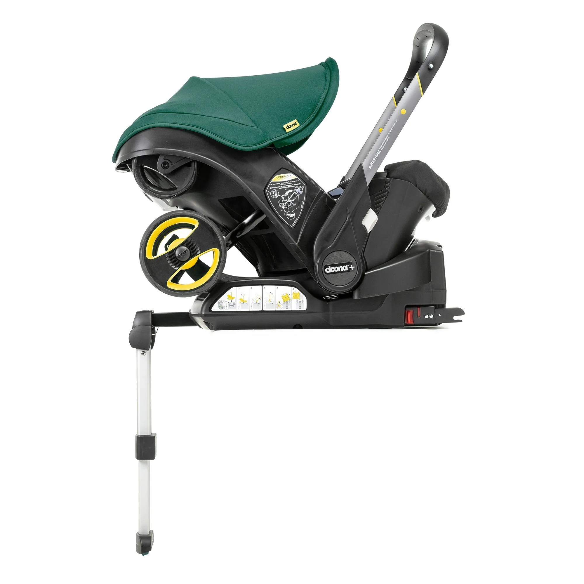 Doona+ Car Seat & ISOFIX Nitro Black - Image 10