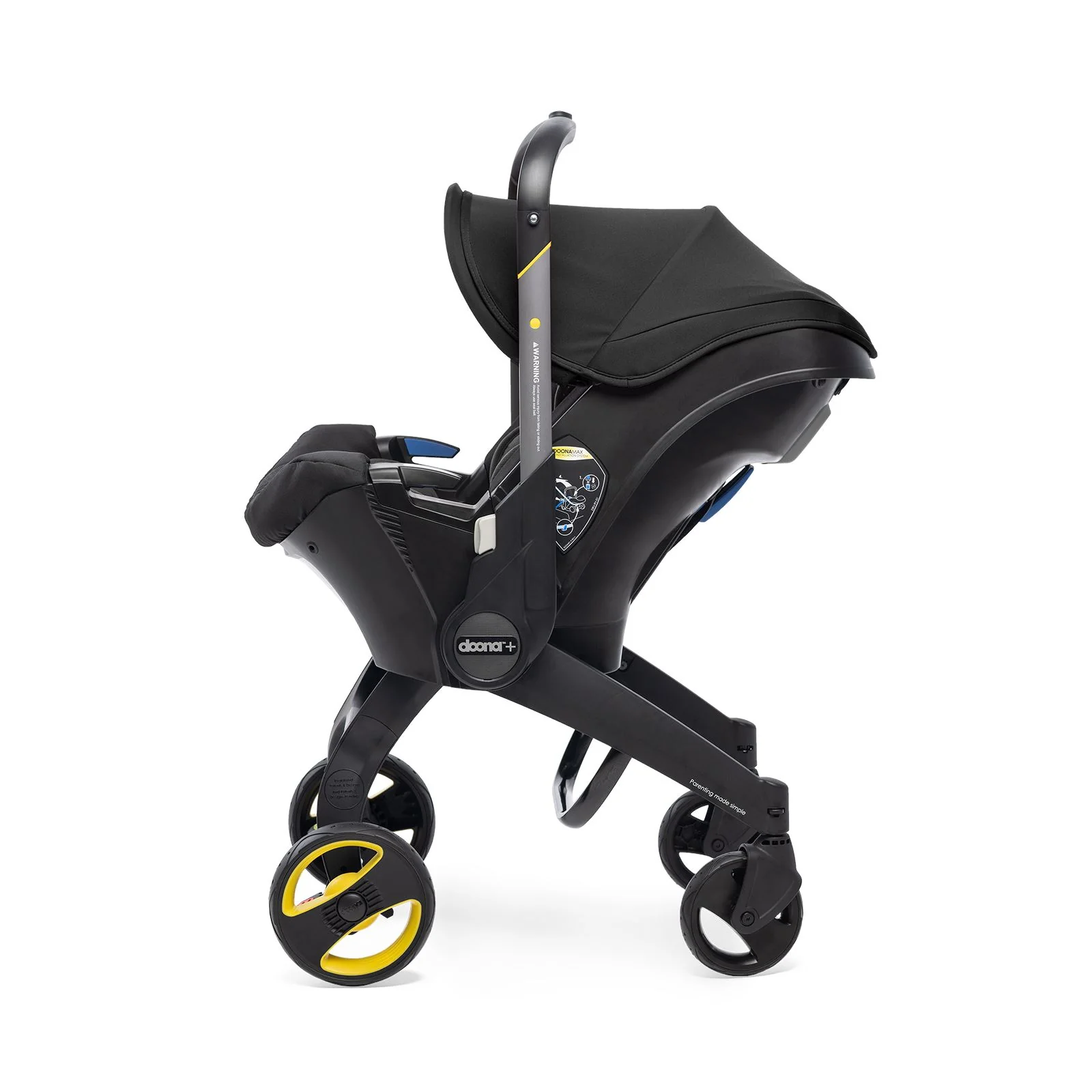 Doona+ Car Seat & ISOFIX Nitro Black - Image 7