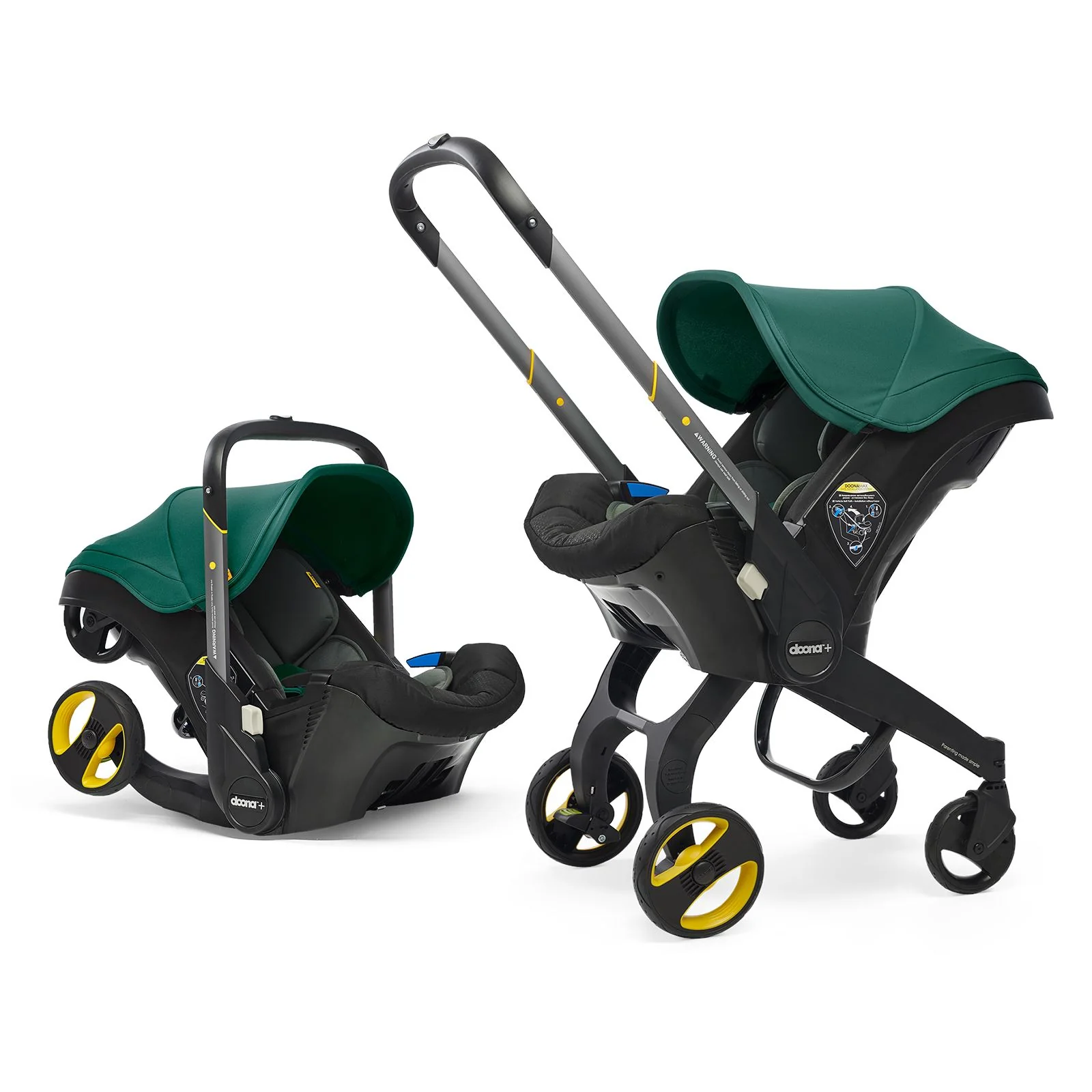 Doona+ Car Seat & ISOFIX Racing Green - Image 6
